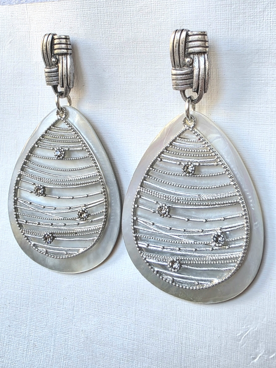 Jewelry - These are John Michael Richardson Handcrafted Post Pierced Dangle Earrings